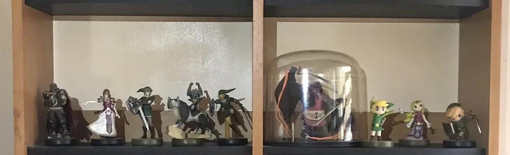 Ma collection Zelda - Mon &eacute;tag&egrave;re