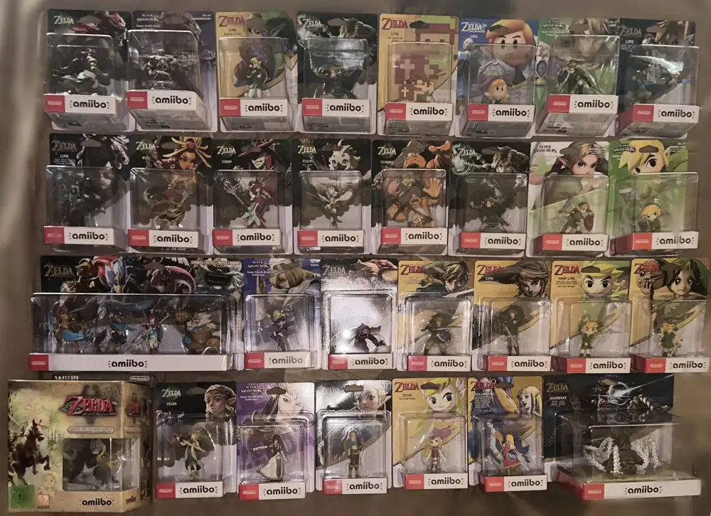 Ma collection d'Amiibo est compl&egrave;te !