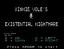 Vinnie Vole's Existential Nightmare